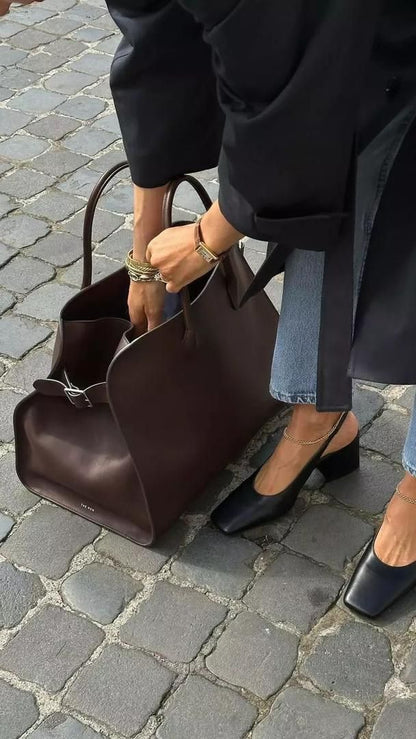 Monica | Borsa in pelle scamosciata