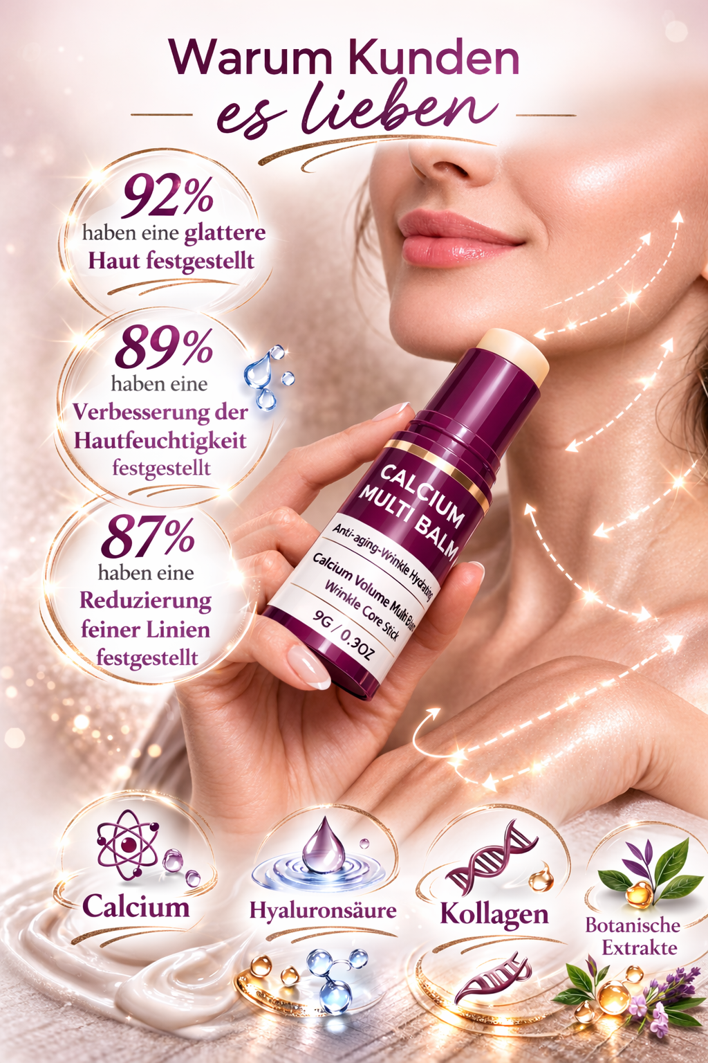 VitalSkin™ – Gesichtsbalsam mit Kollagen und Kalzium