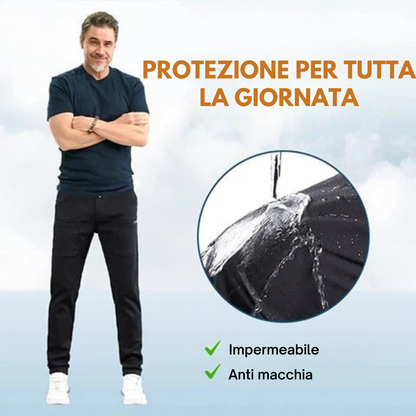 MultiPants - Pantaloni cargo resistenti, multi-tasche ed elastici✨